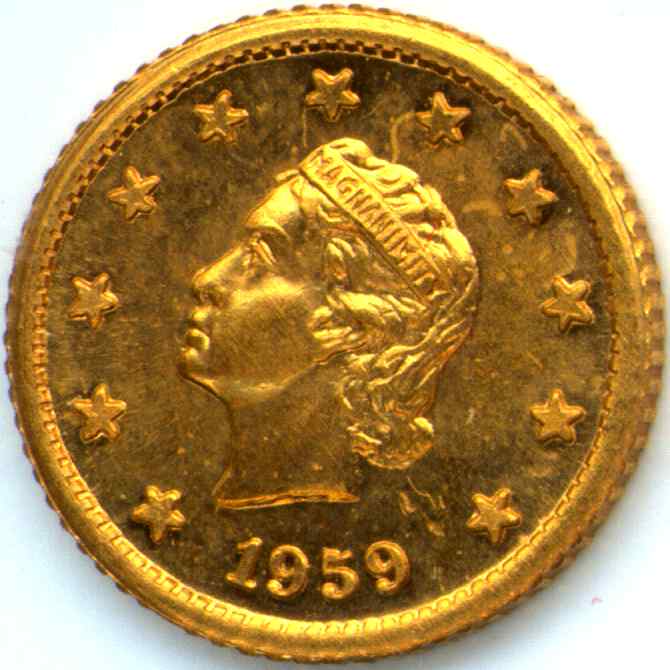 1959 Celeston Obverse
