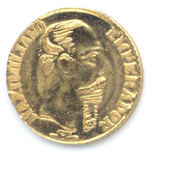 Mexico Maximilian Obverse