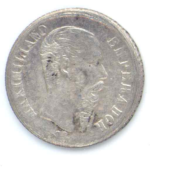 Mexico Maximilian Obverse