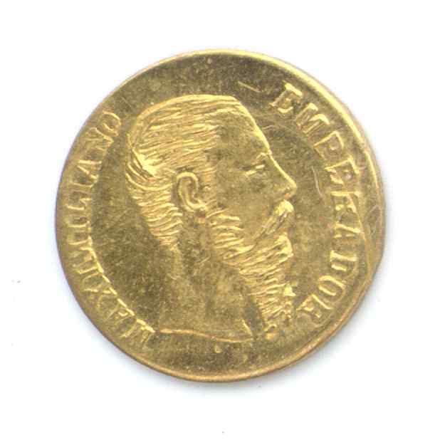 Mexico Maximilian Obverse