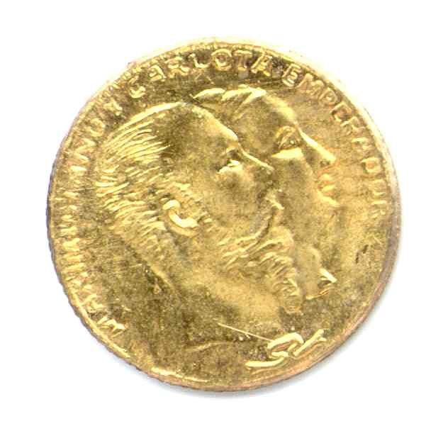 Mexico Maximilian Obverse